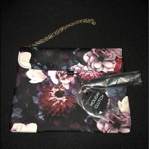 Floral Makeup Clutch